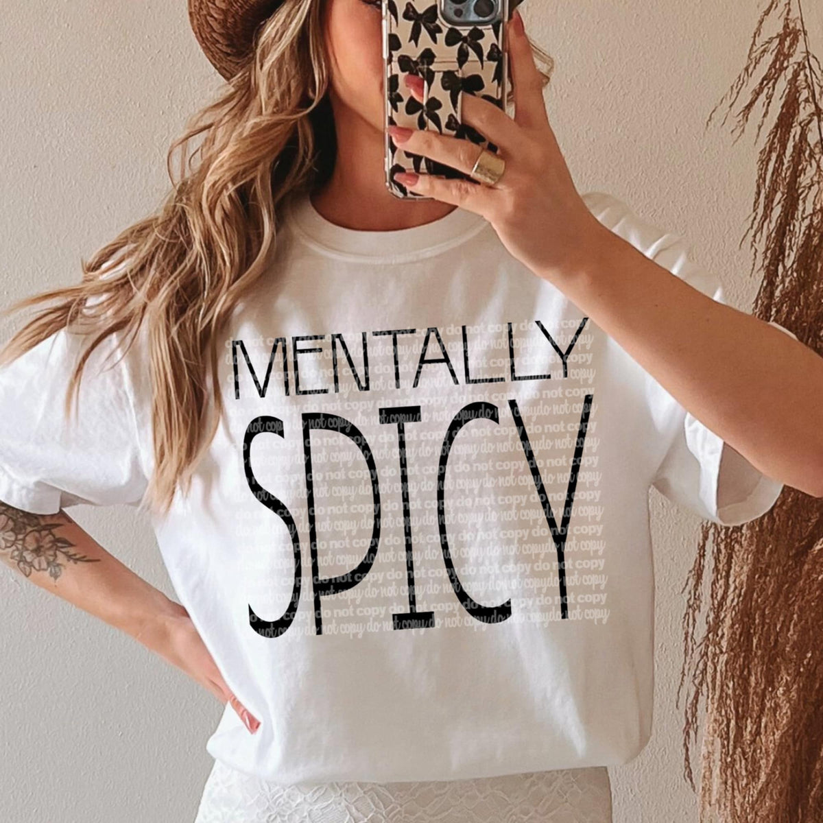 Mentally spicy (TTD) 98363 DTF transfer