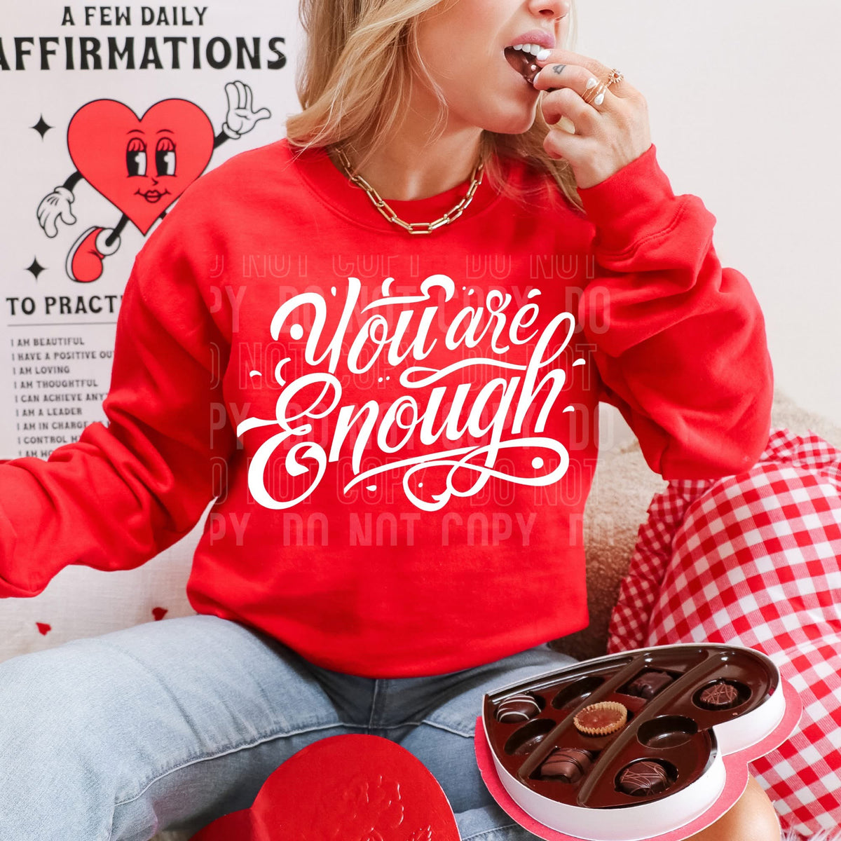 You are enough (SBB) DTF Transfer