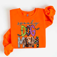 Spooky dog mom dachshund 55534 DTF transfer