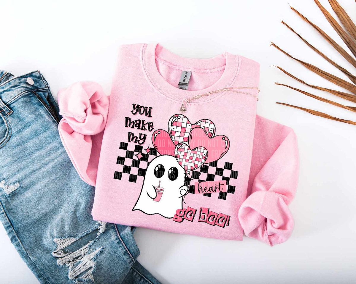 You make my heart go boo (caplinger) 73392 DTF transfer