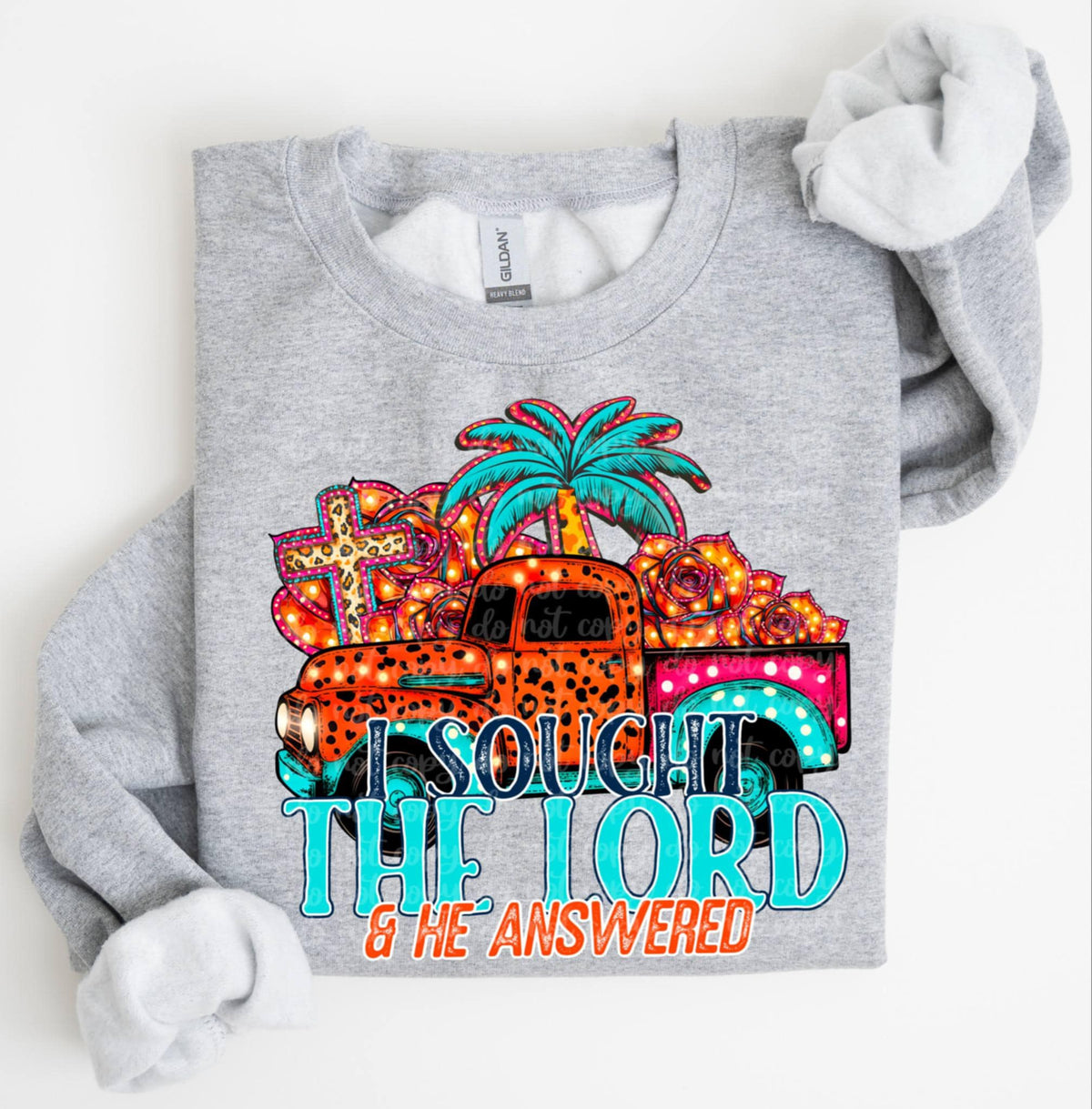 I sought the lord & he answered (SBB) 100593 DTF transfer
