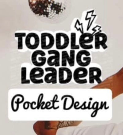 Toddler gang leader (UD) 103333 DTF transfer