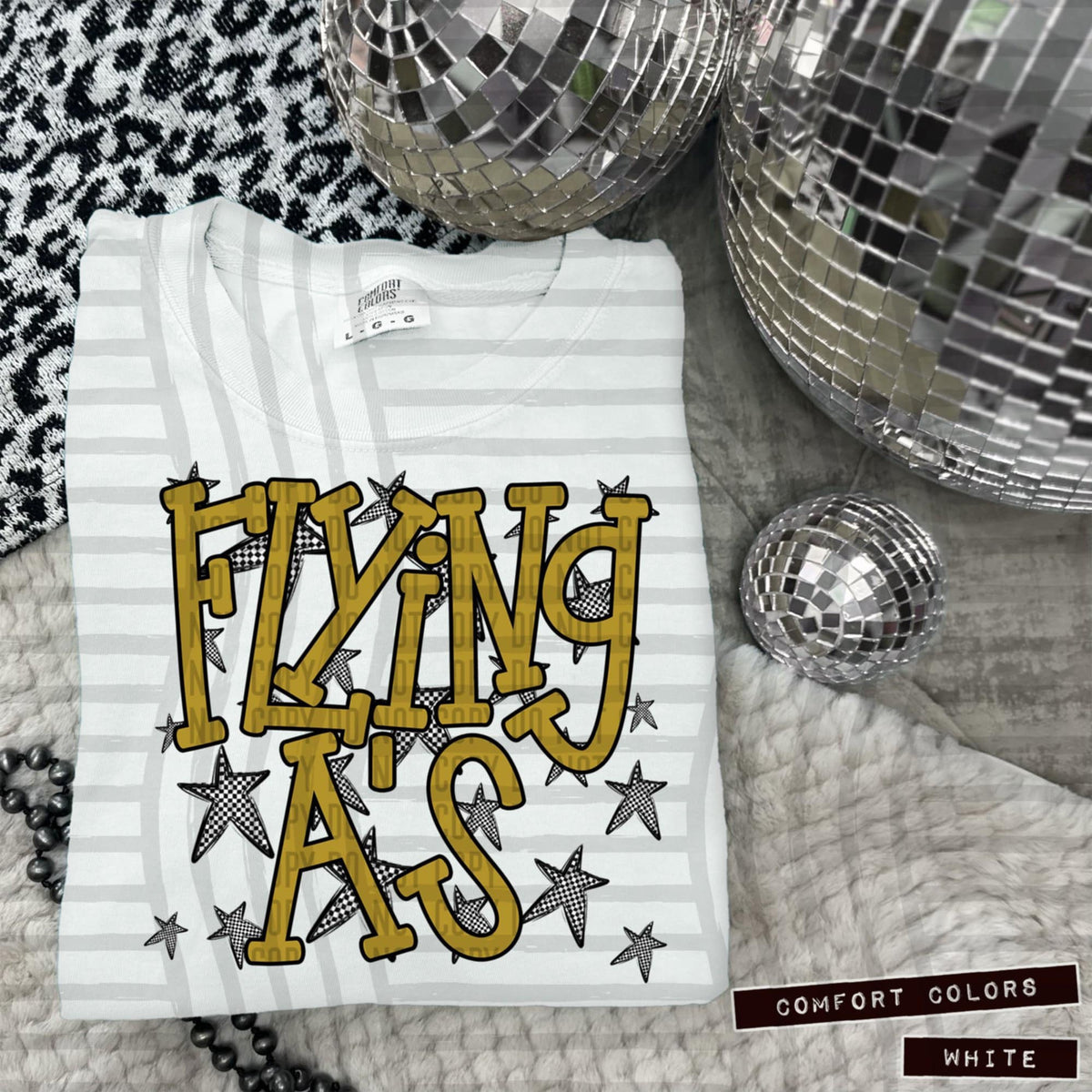 Gold Staggered Mascots (Caplinger)