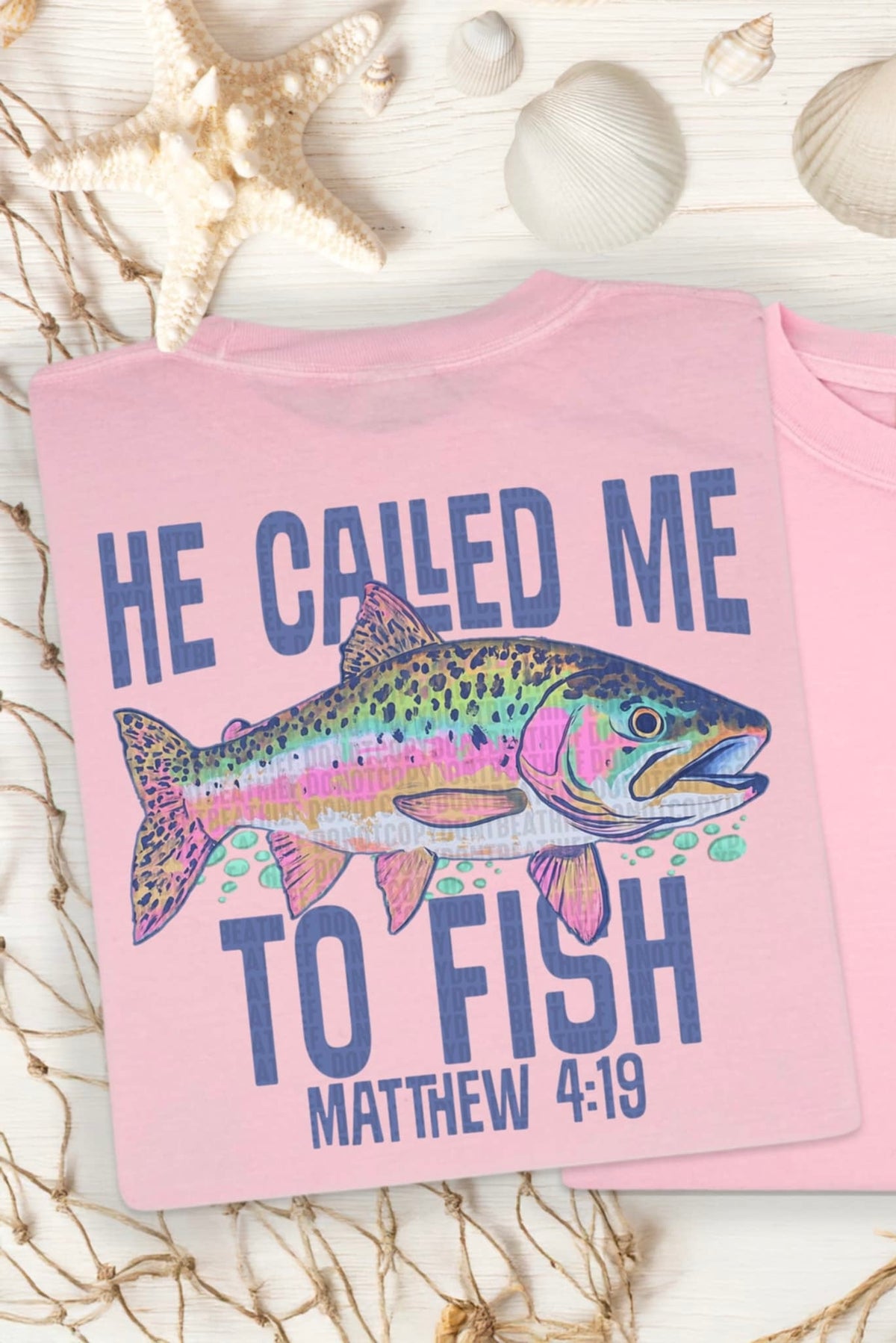 He called me to fish (SDD) 96735 DTF transfer