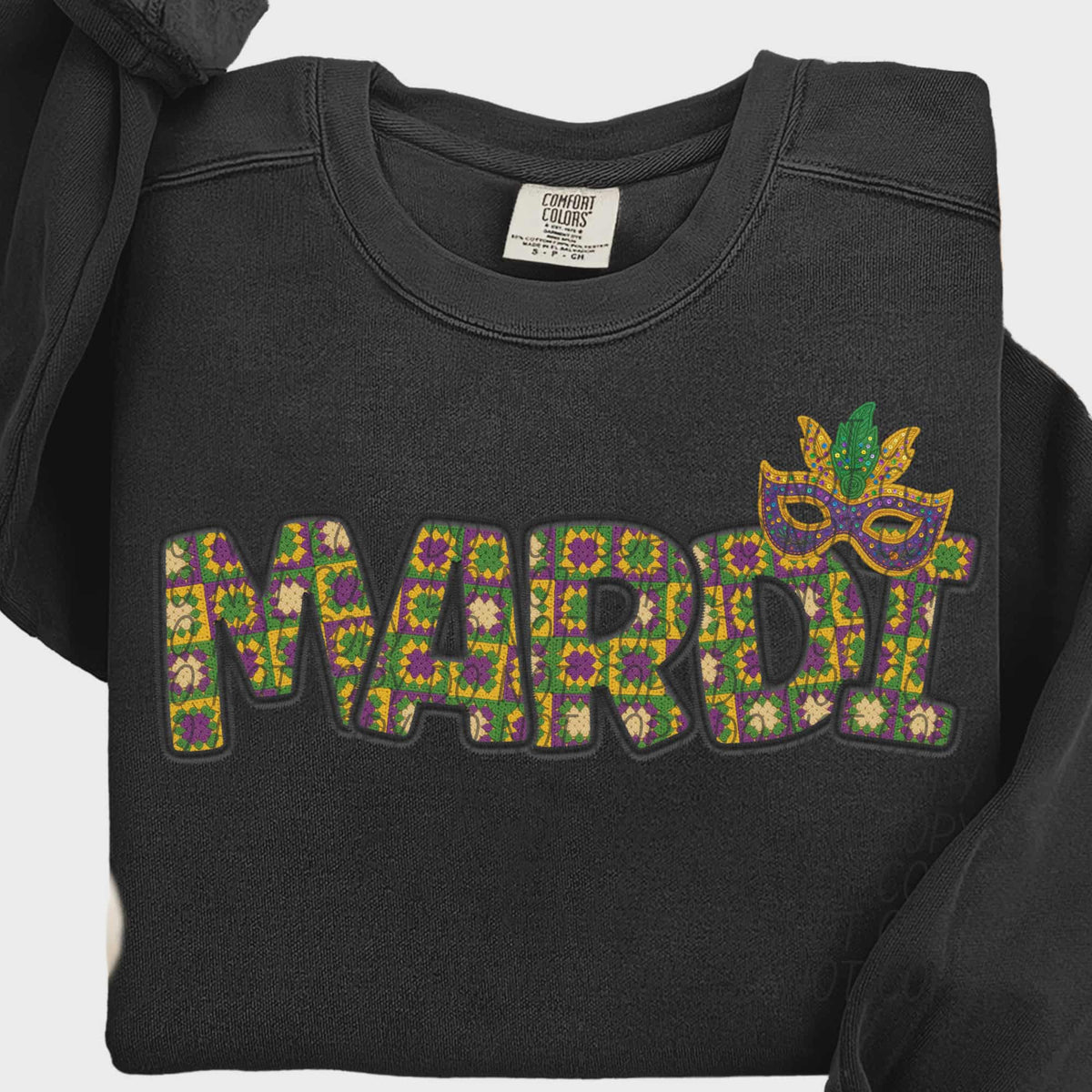 Mardi mask (city) DTF Transfer