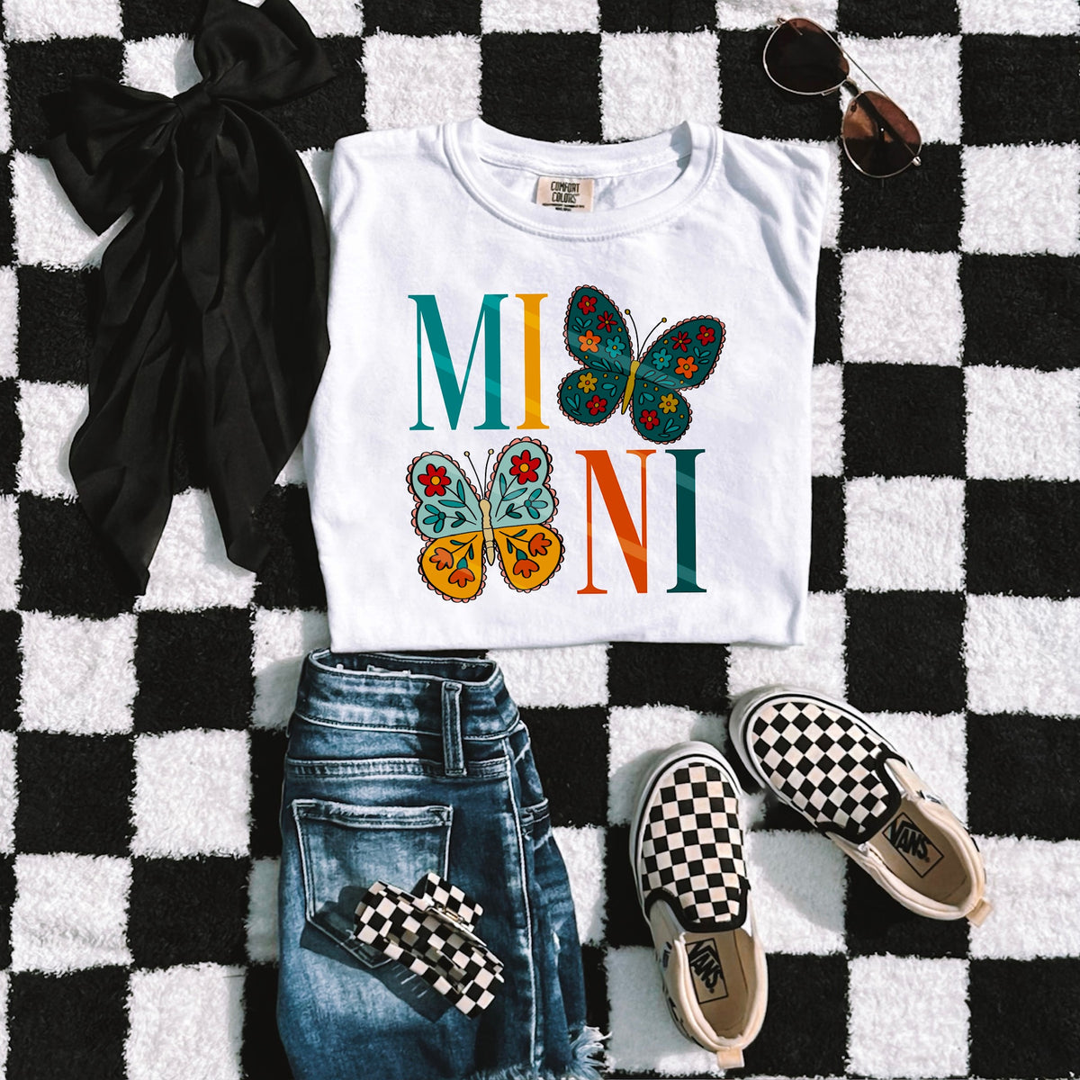 Mini butterflies scarlow 110363 DTF transfer