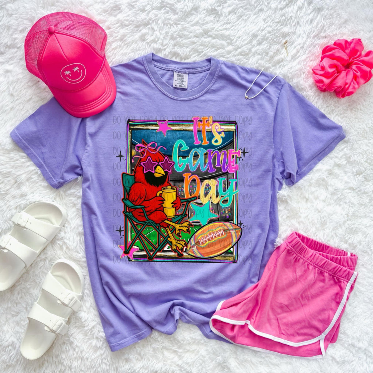 It’s Game Day cardinal football SSD 113185 DTF transfer