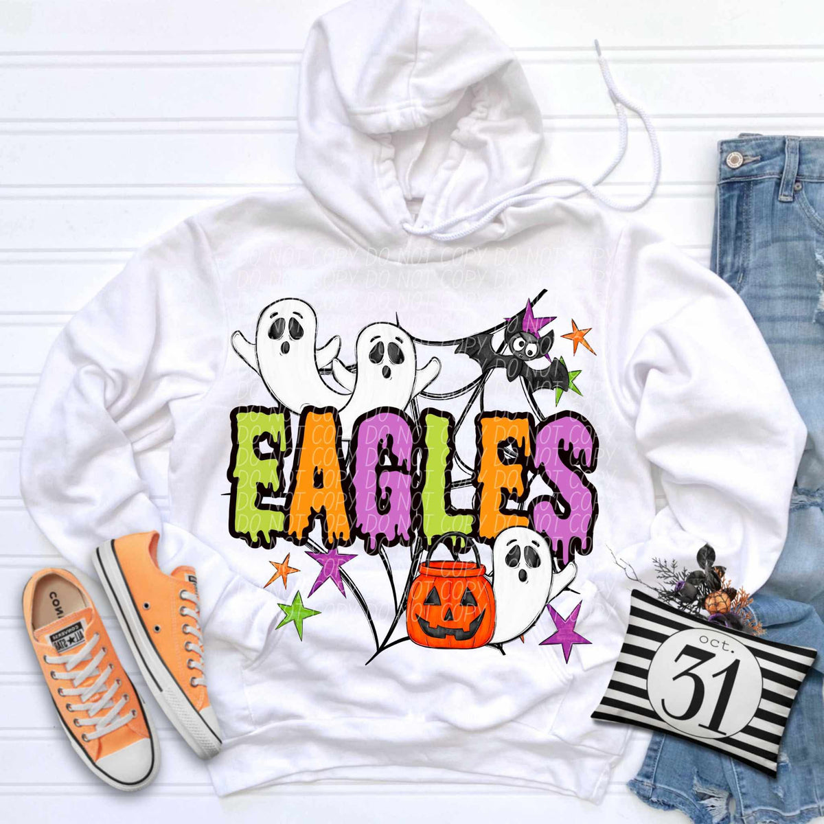 Eagles Halloween (City) DTF transfer
