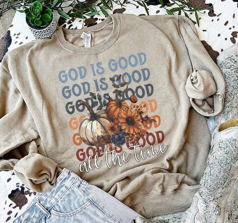 God is good stacked 62189 DTF transfer