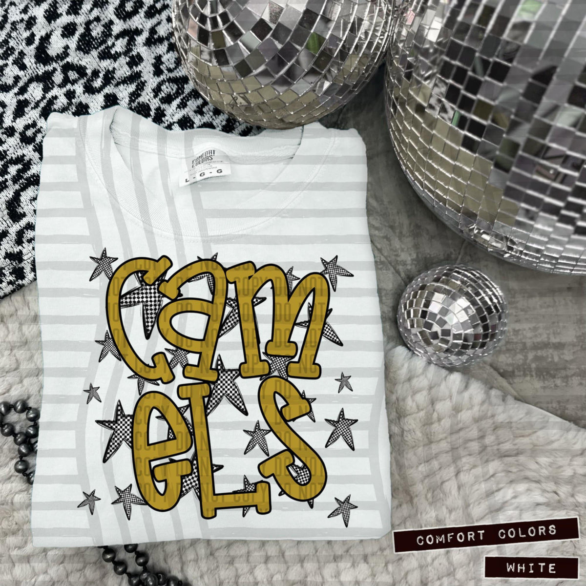 Gold Staggered Mascots (Caplinger)