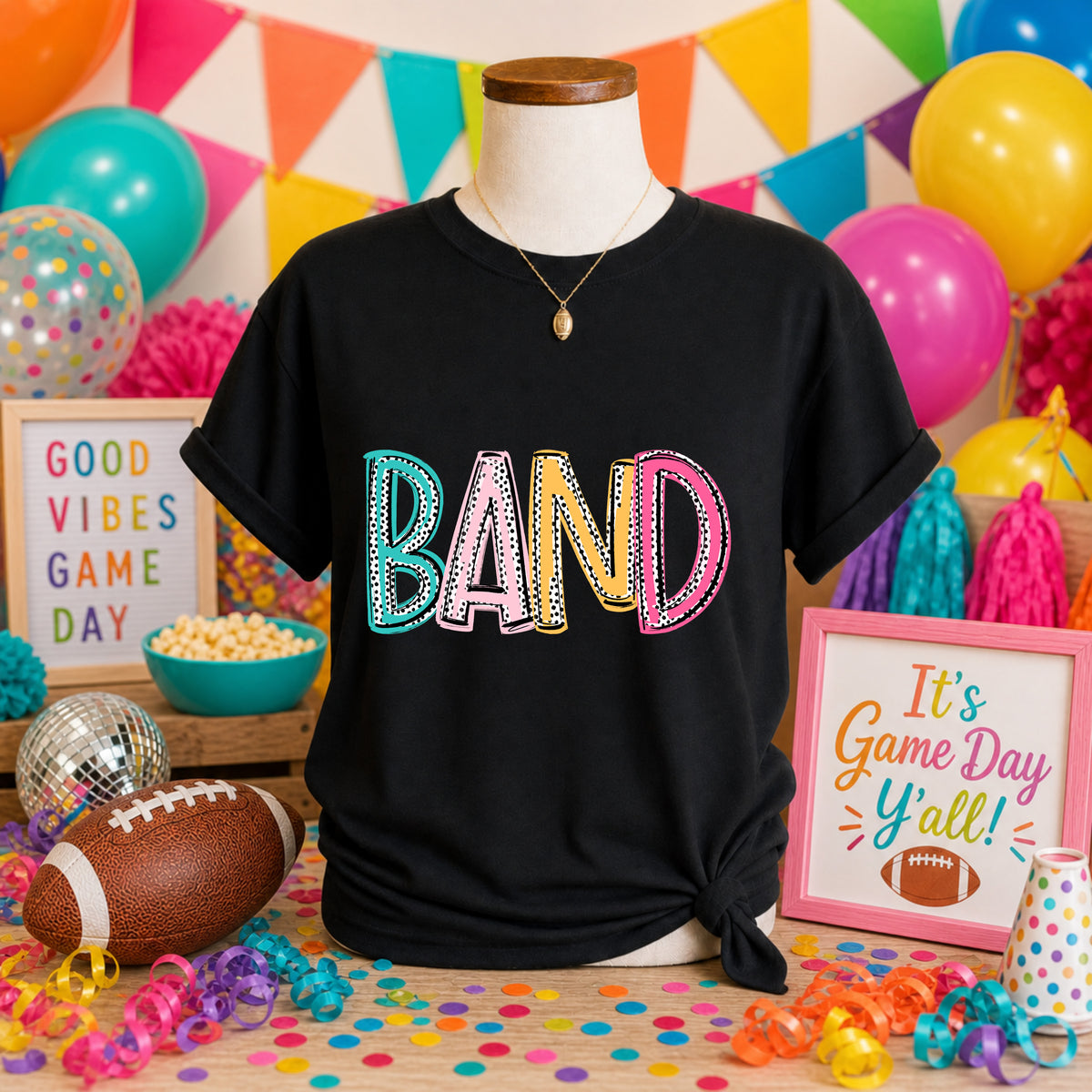 Band Dixie Dot (S&G) DTF transfer