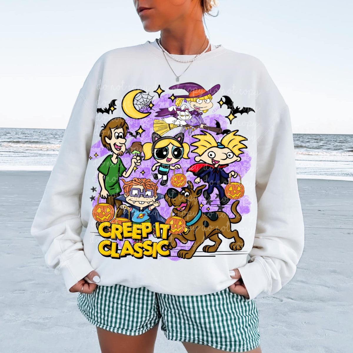 Creep It Classic Cartoon DTF transfer