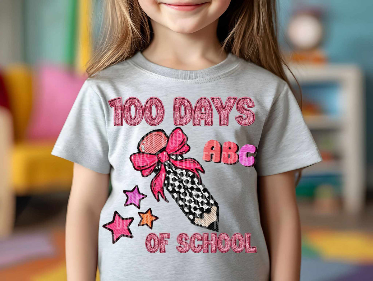 100 days of school abc (Caplinger) 79850 DTF transfer
