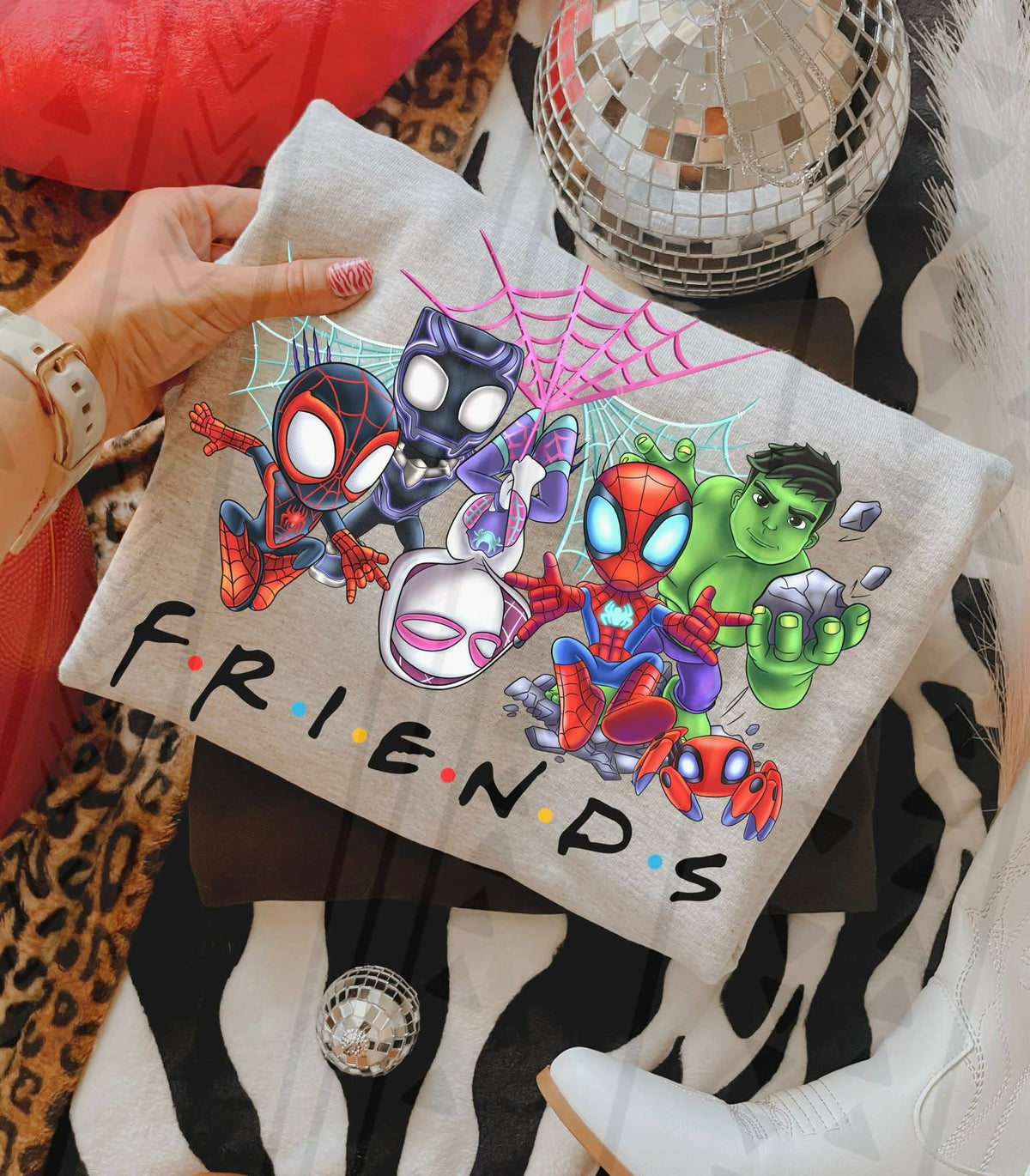 Spider Friends (TGG) DTF transfer