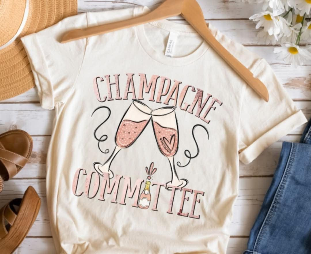 Champagne committee (S&G) 99863 DTF transfer