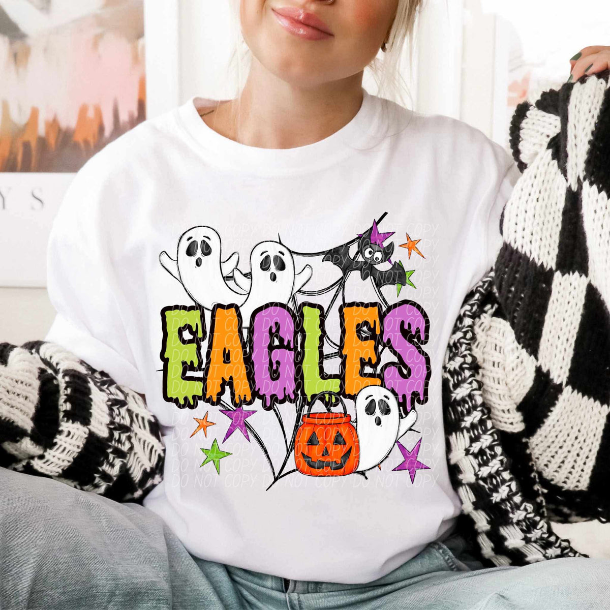 Eagles Halloween (City) DTF transfer