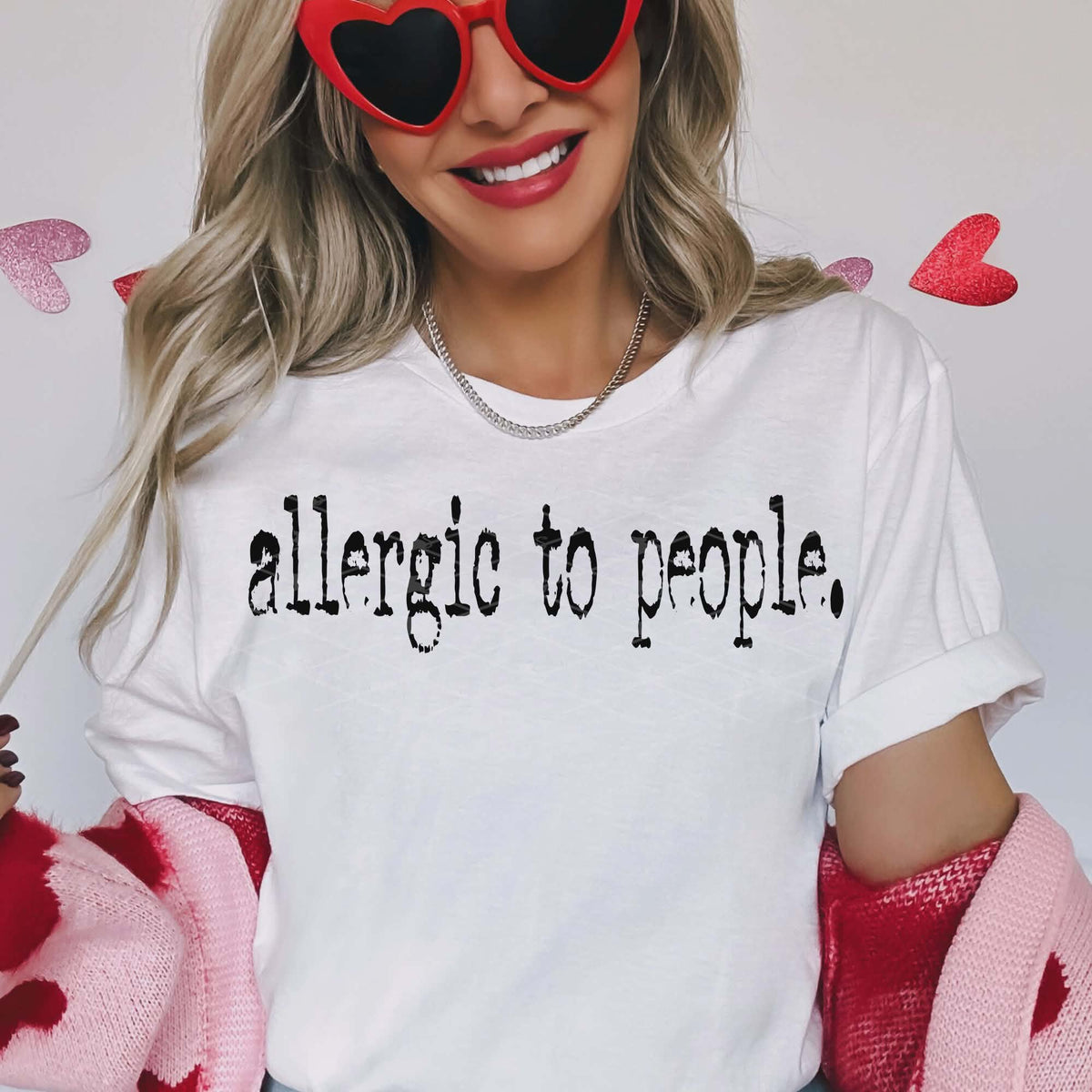 Allergic to people (TTD) DTF Transfer