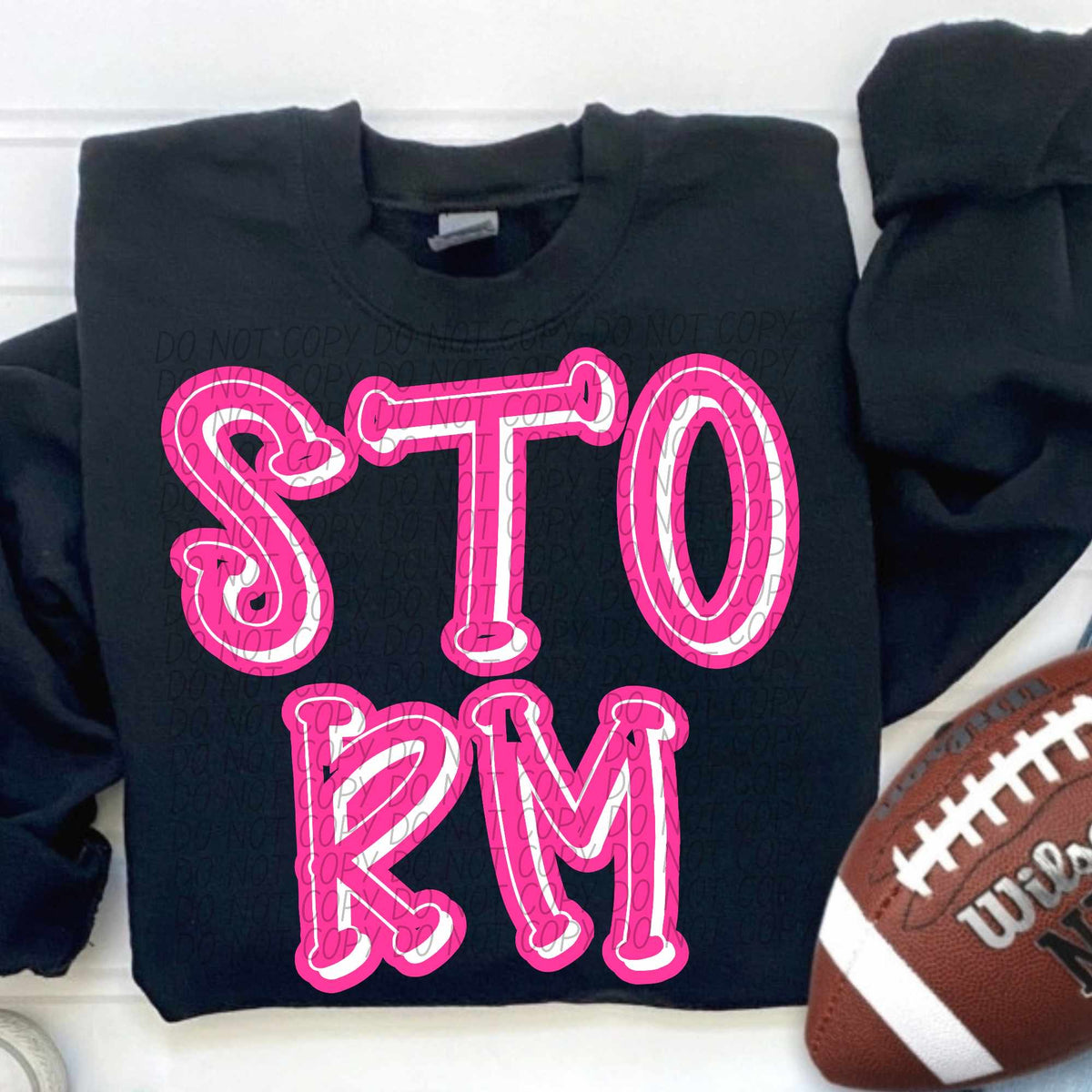 Storms hot pink 55345 DTF transfer