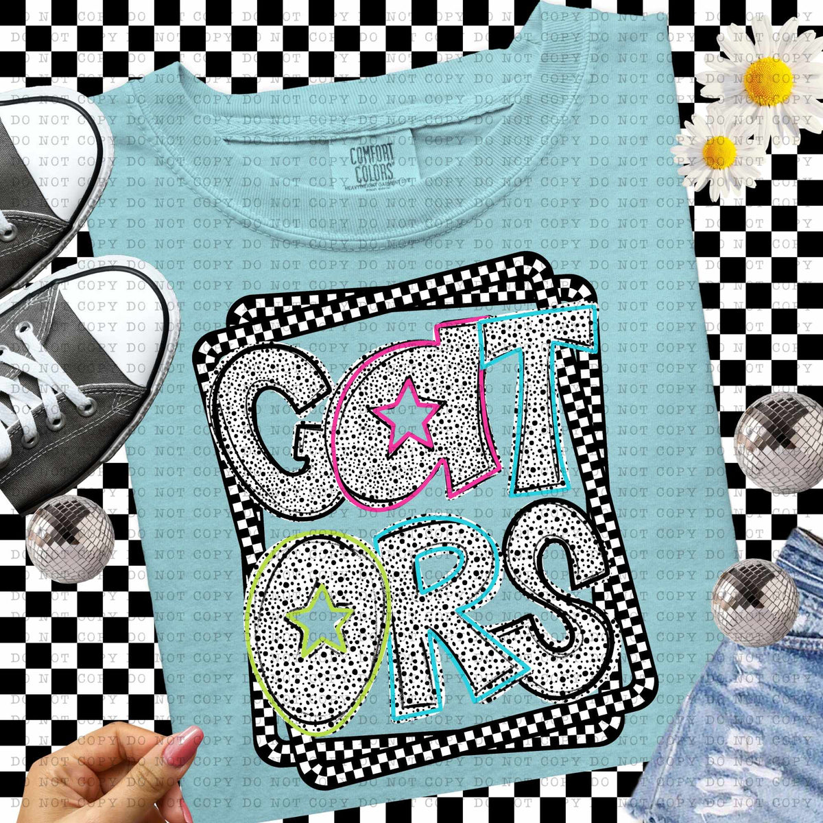 Gators Dalmatian filled mascots  (ECHT) 55111 DTF transfer
