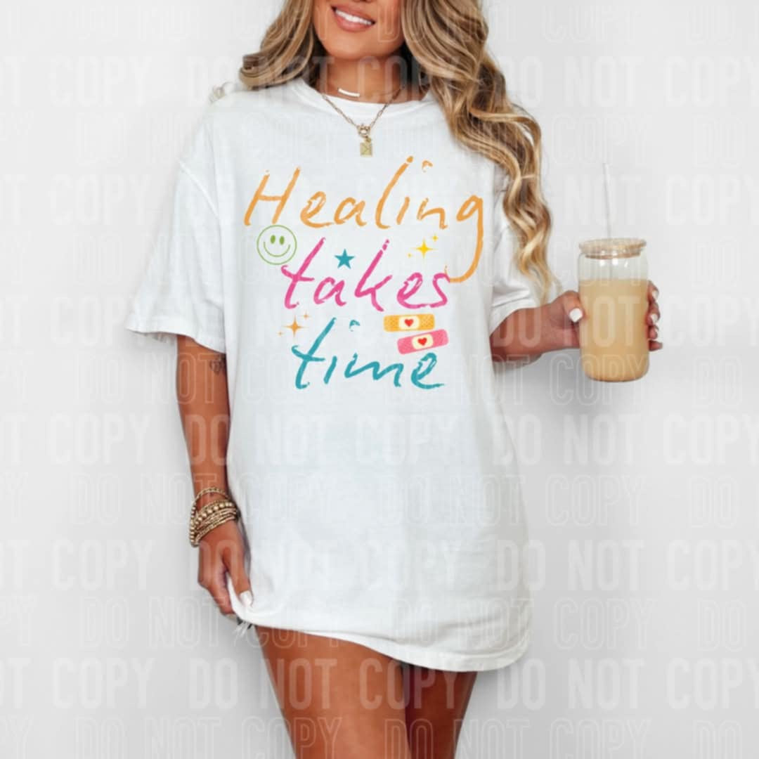 Healing takes time (SBB) 99004 DTF transfer