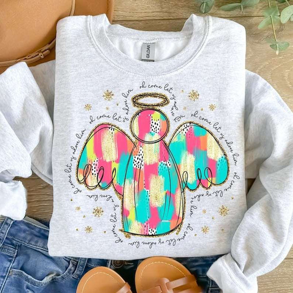 Brushstroke angel 67909 DTF transfer