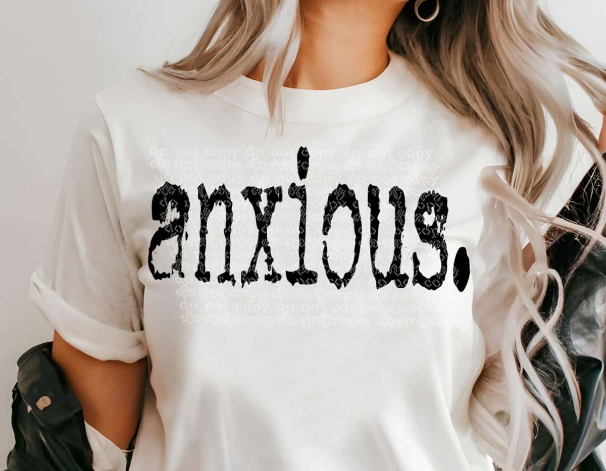 Anxious. (TTD) 87953 DTF transfer