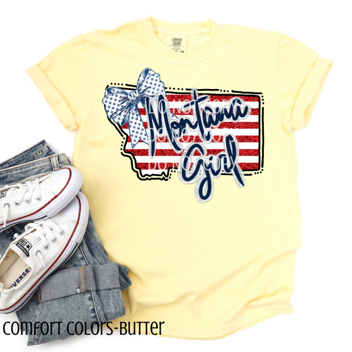 Patriotic GIRL states CSG DTF transfers