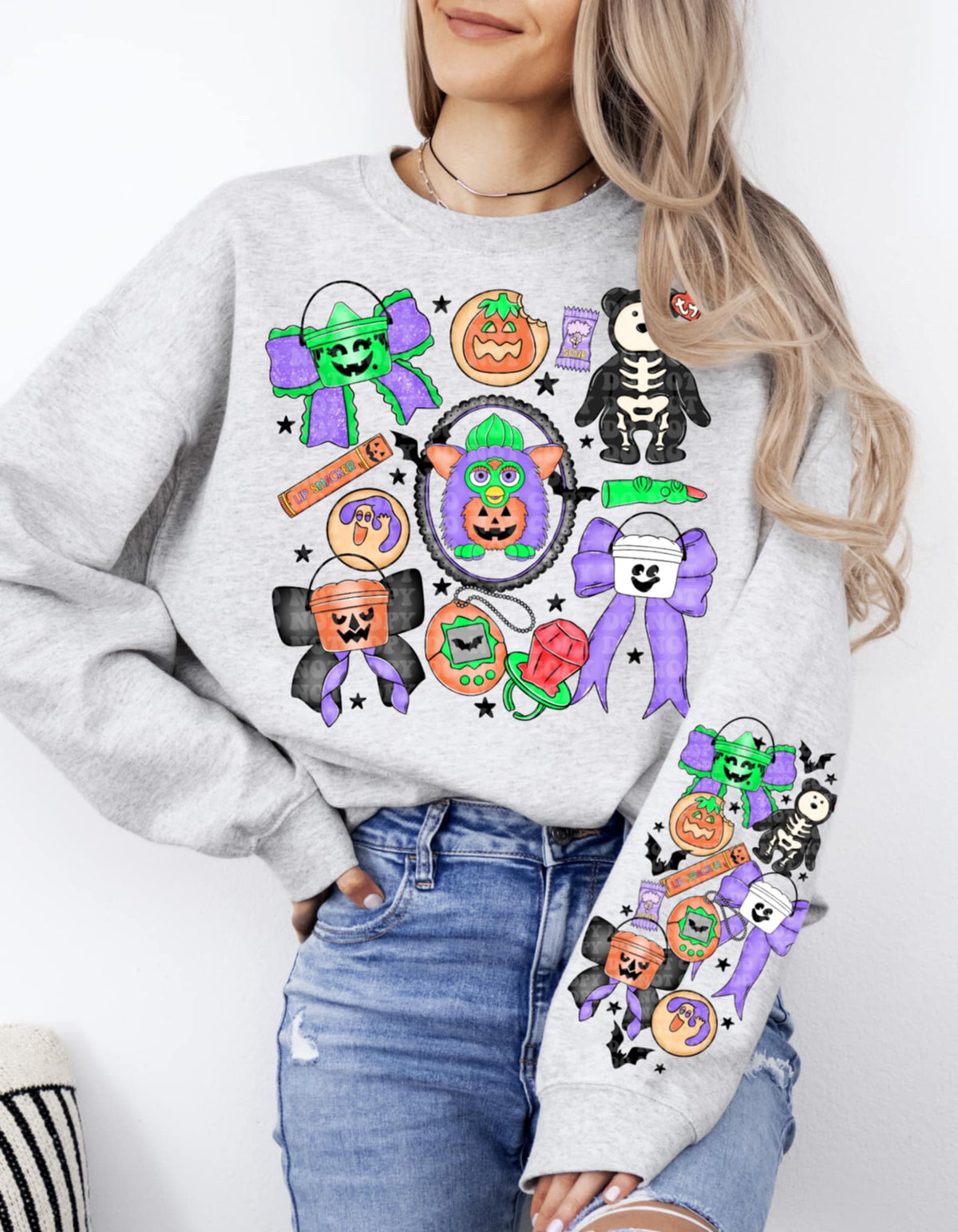 Halloween Cookies & Buckets (front only) DTF transfer