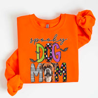 Spooky dog mom boxer 55479 DTF transfer