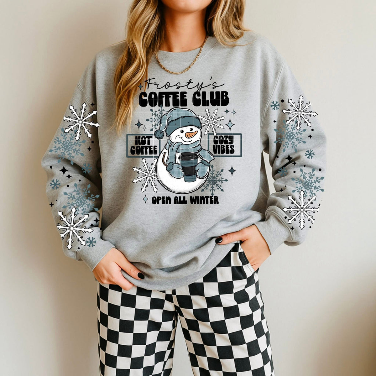 Frosty Coffee Club (front only) (CSC) DTF Transfer