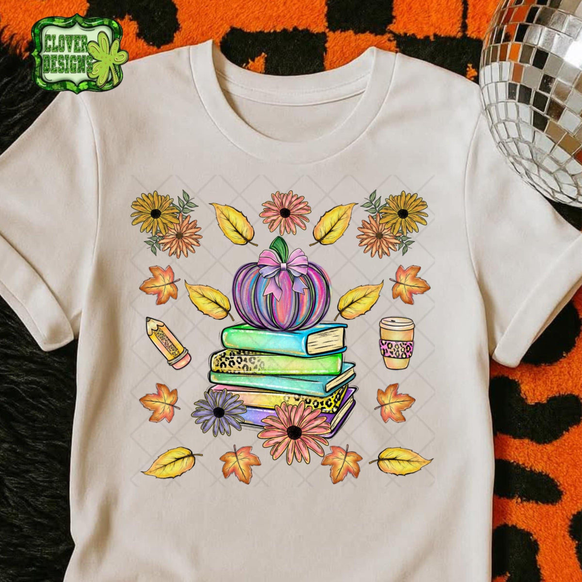 Fall teacher items 107950 DTF transfer