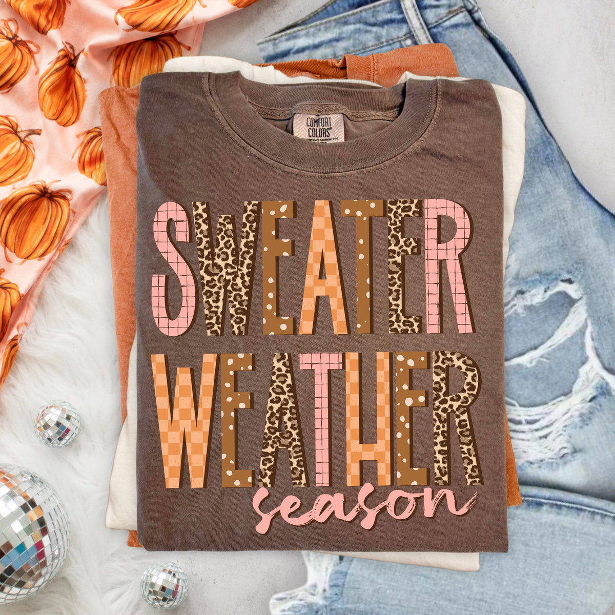 Sweater weather season (Csc) DTF Transfer