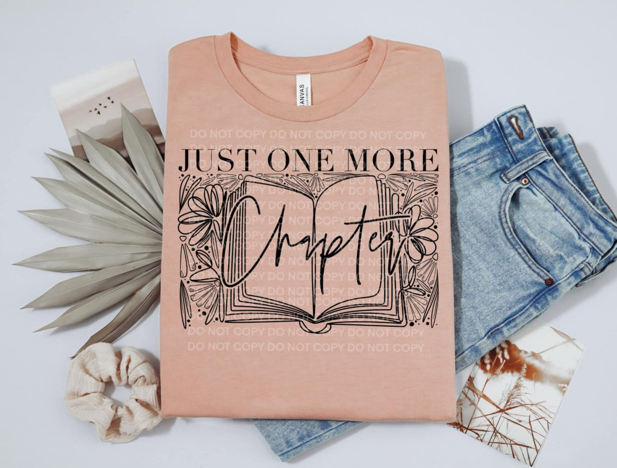 Just one more chapter (SCG) 92245 DTF transfer