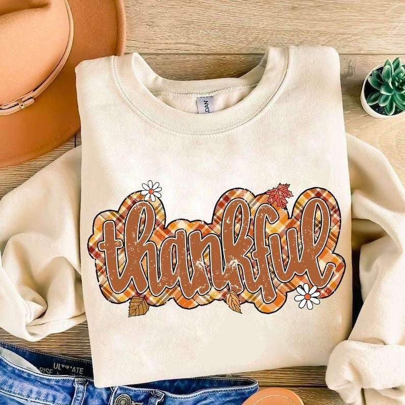 Thankful fall background 64939 DTF transfer