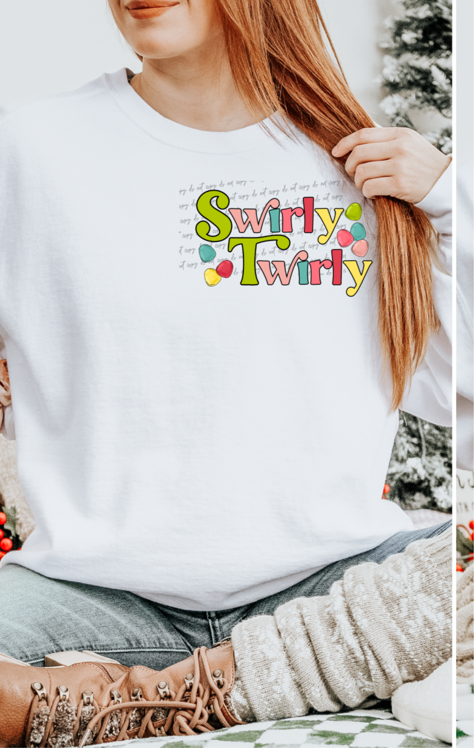 Swirly Twirly (front) 30627 DTF transfers