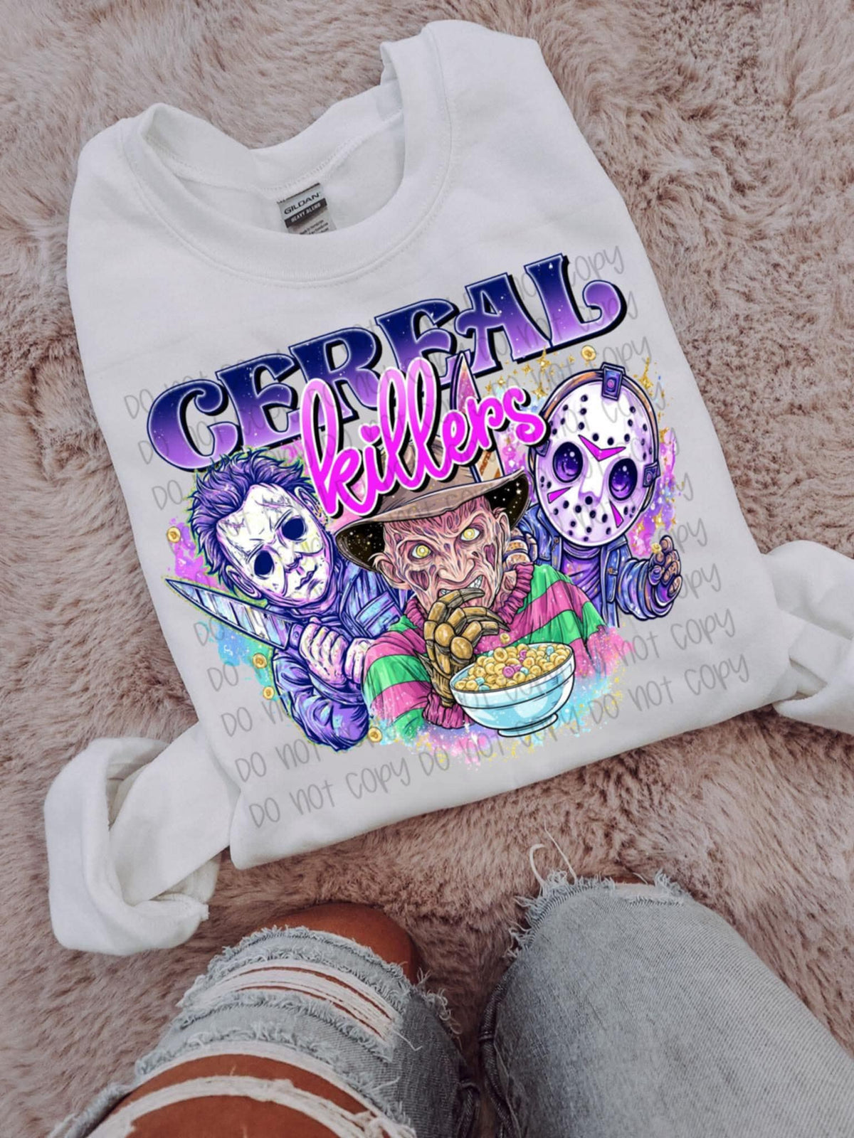 Cereal Killers SSD DTF transfer