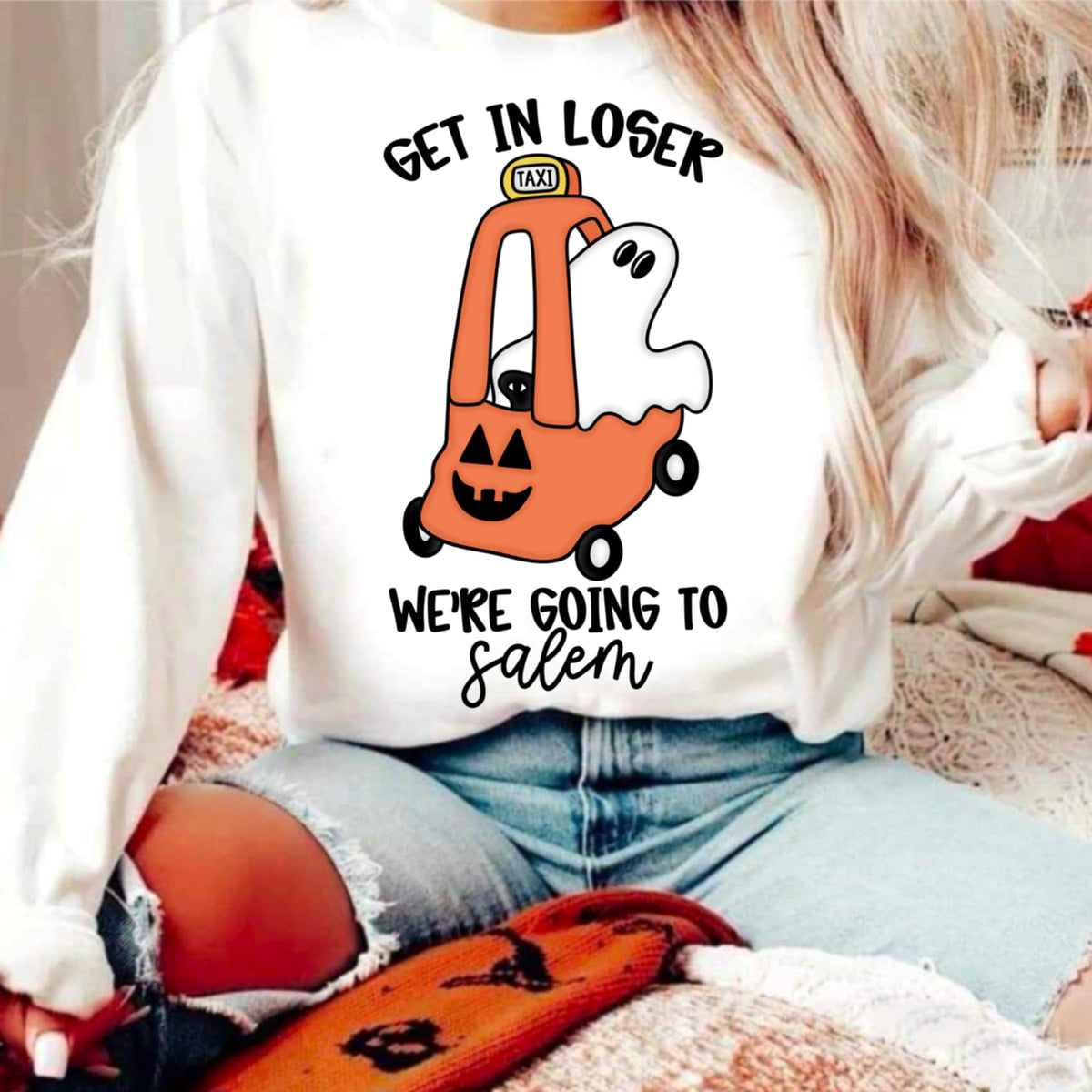 Get In Losers (cmd) DTF Transfer