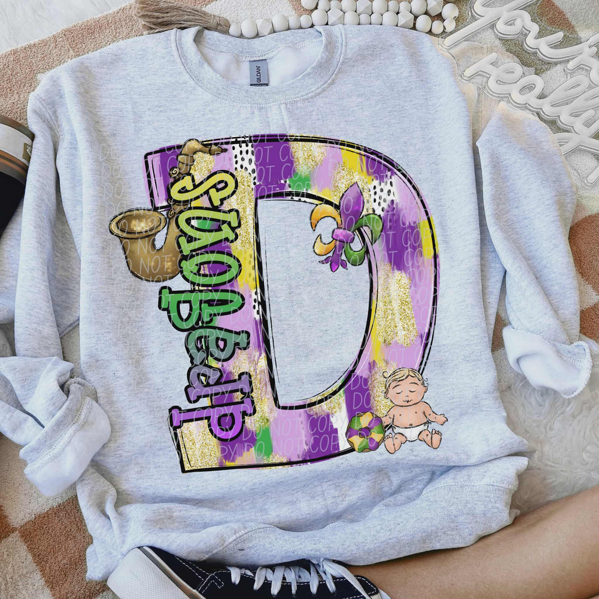 Dragons Mardi Gras (city) DTF Transfer