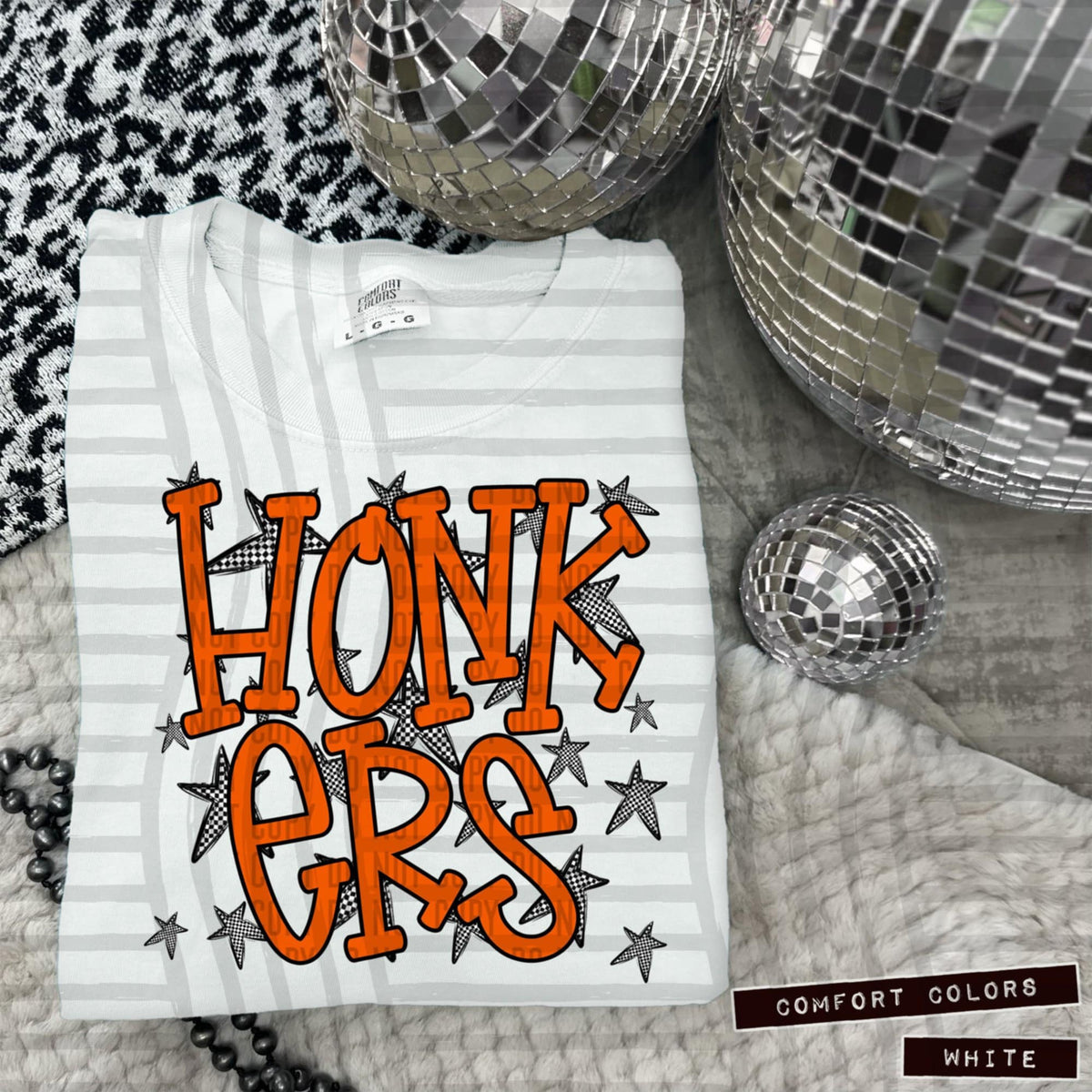 Orange Staggered Mascots (Caplinger)