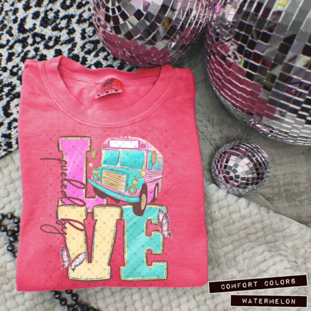 Fueled by love (SSD) 99386 DTF transfer