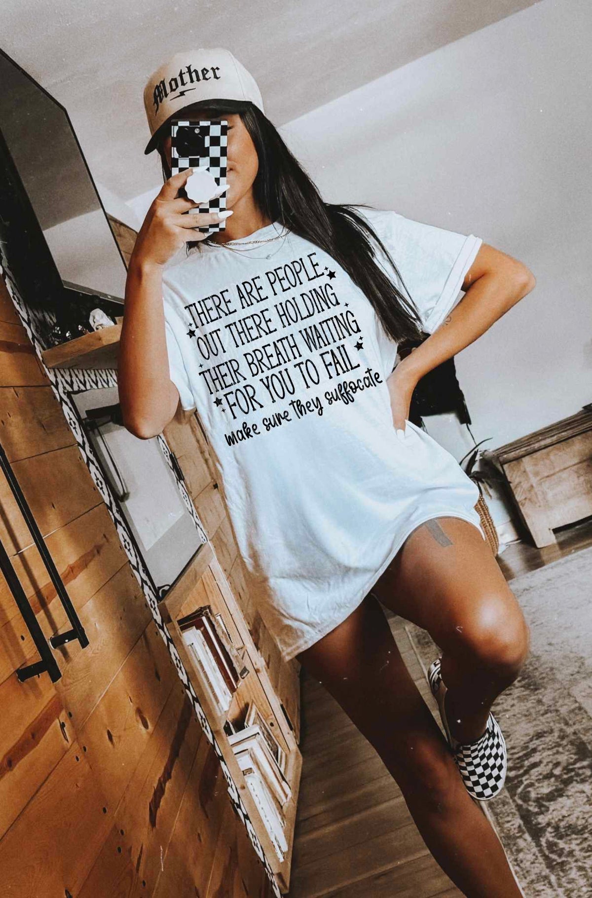 There are people out there waiting for you to fail BLACK (CSC) 52307 DTF transfer