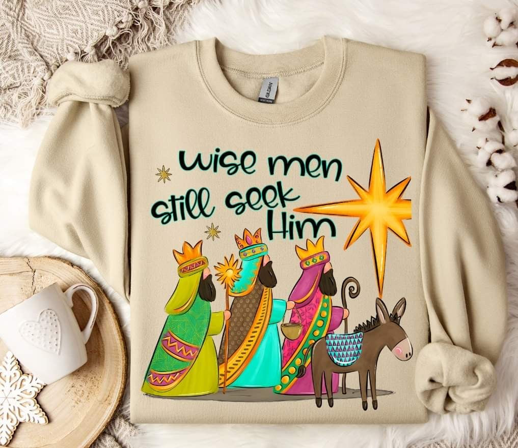 Wise men still seek him (S&G) 60322 DTF transfer