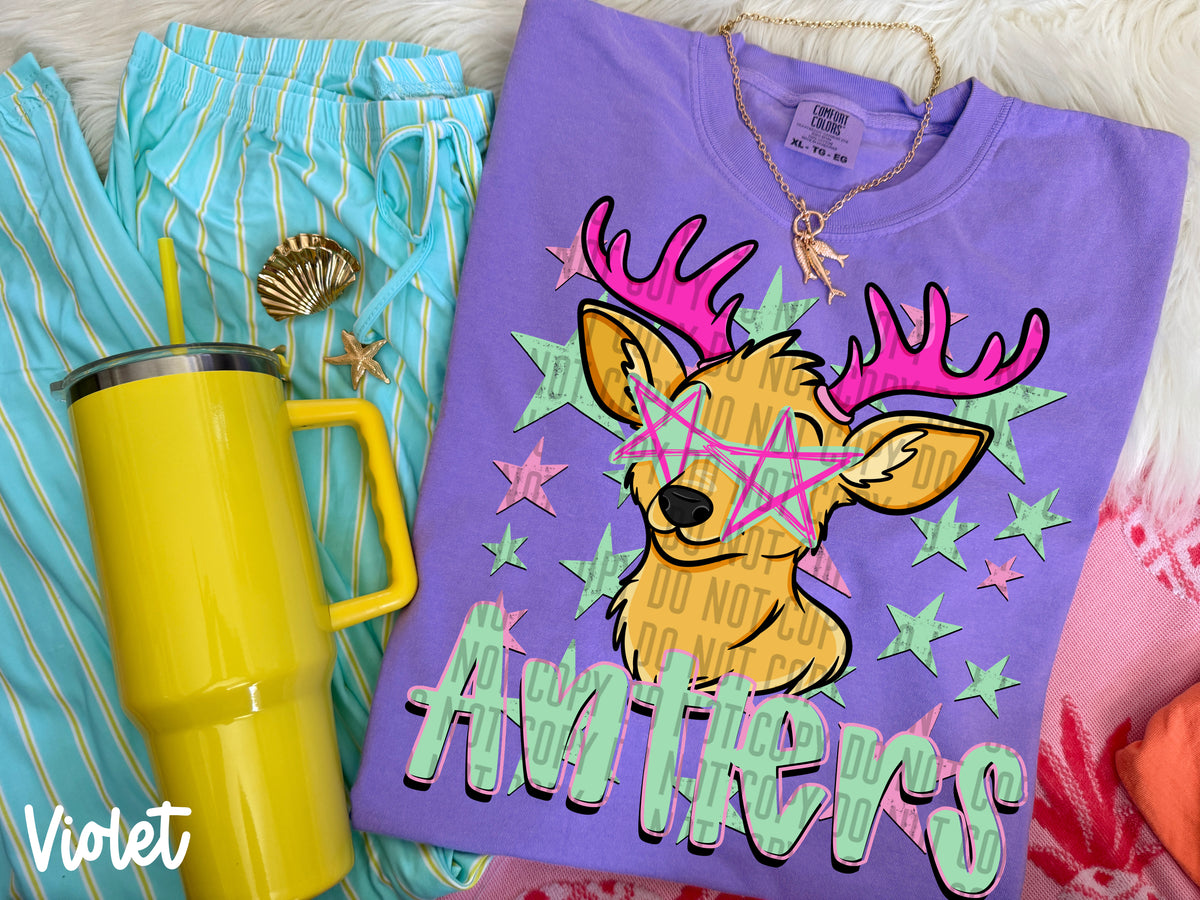 antlers starry eyed (Caplinger) DTF Transfer