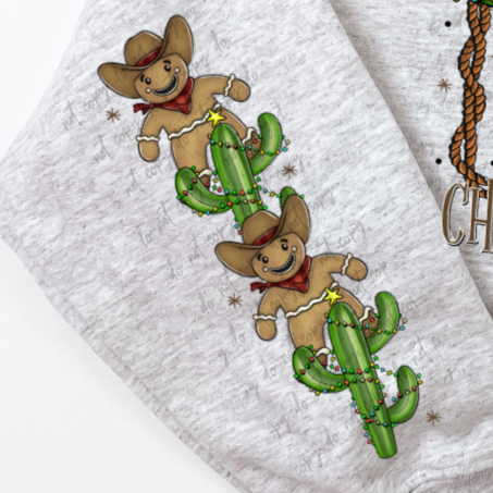 Wranglin' Christmas Spirit *SLEEVE ONLY* (FDCD) DTF Transfer