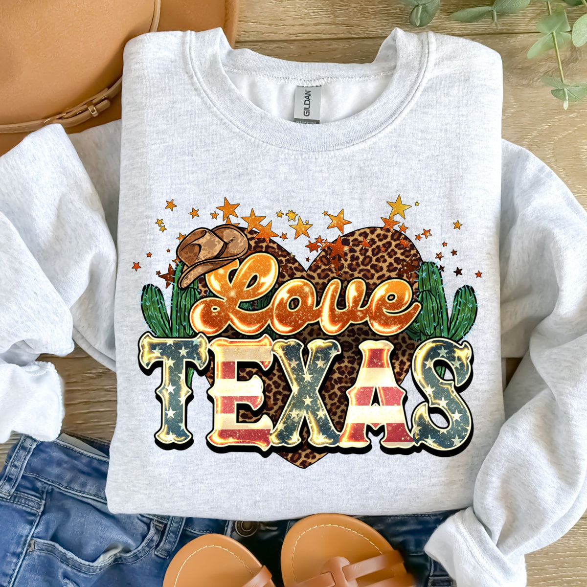 Love Texas-38801-DTF transfer