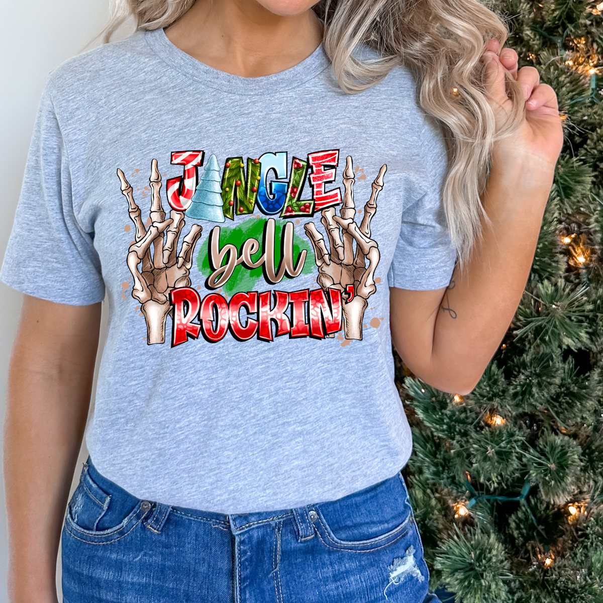 Jingle Bell Rockin (RD) DTF Transfer