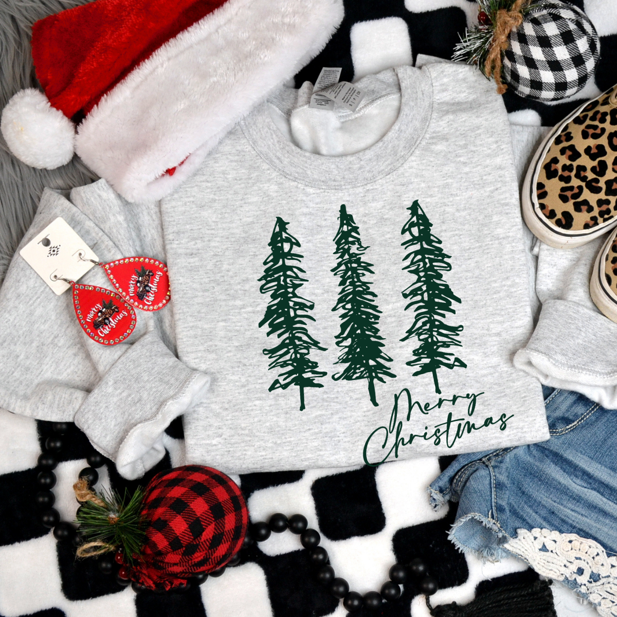 Merry Christmas (GREEN) 68335 DTF Transfer