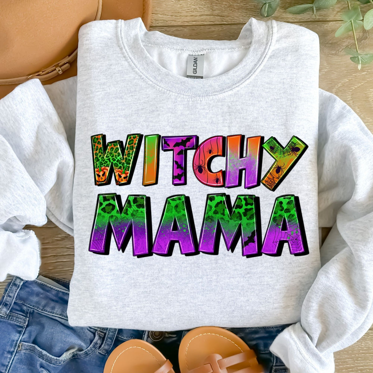 Witchy Mama-38270-DTF transfer