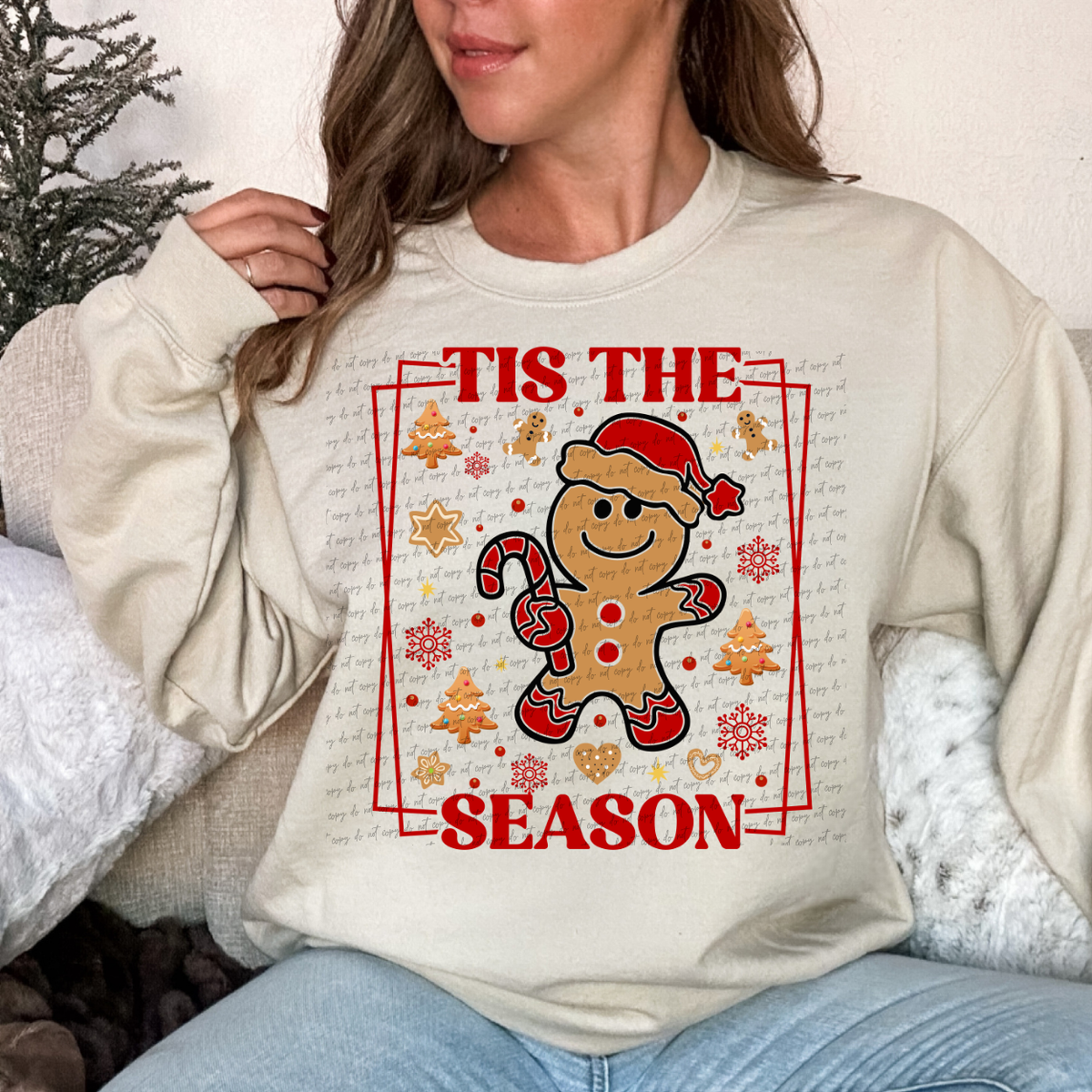 Tis The Season (With Border) 68541 DTF Transfer