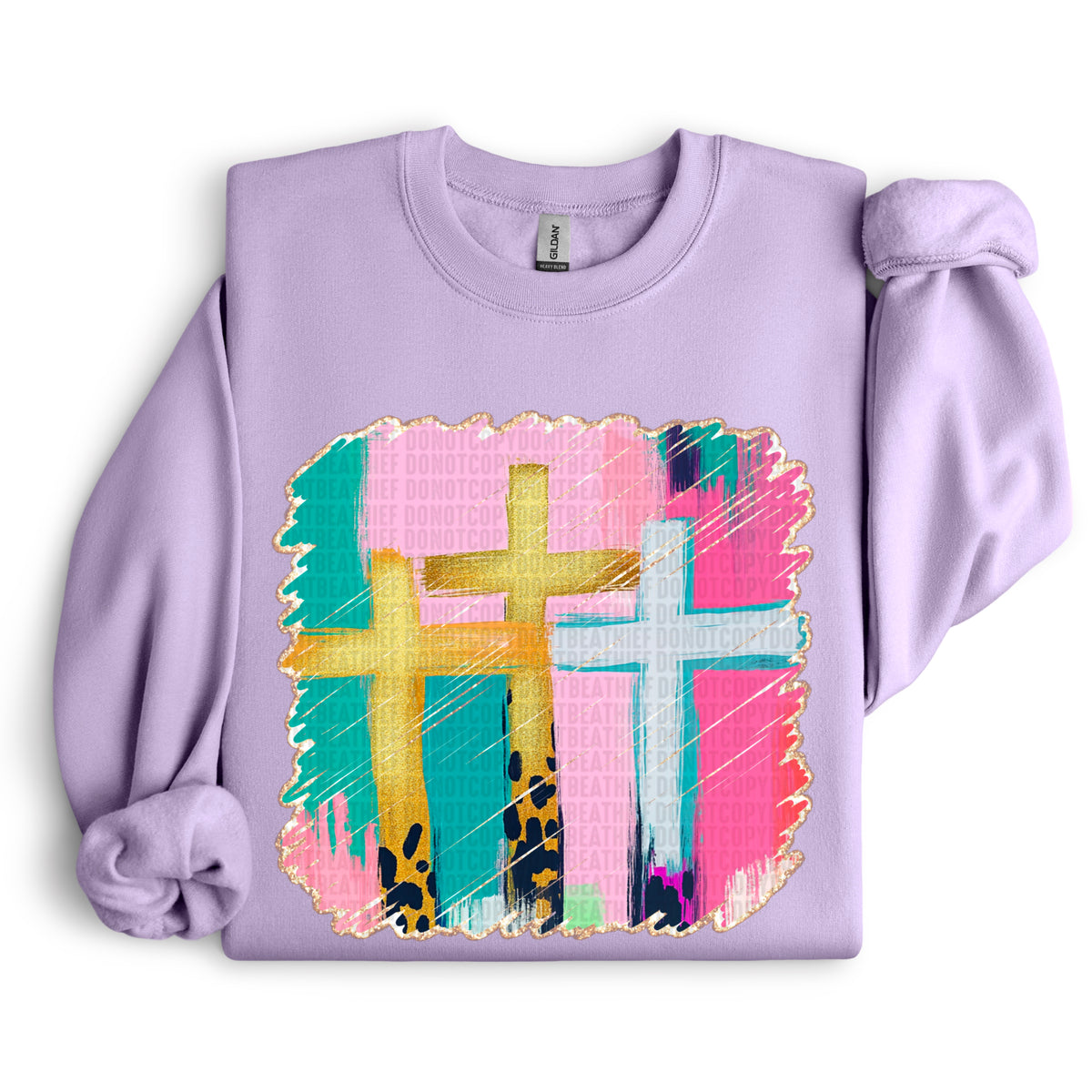 3 Colored Crosses 105182 DTF transfer